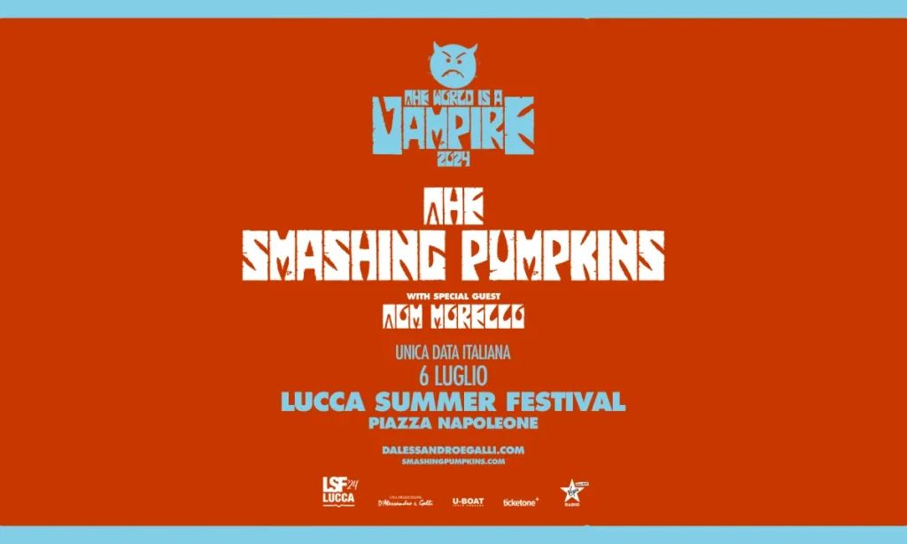 Smashing Pumpkins concerto Italia