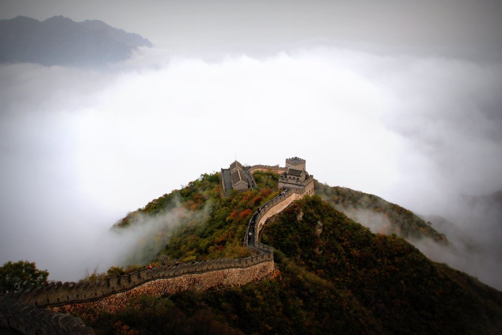 Viaggiare in Asia: la muraglia cinese