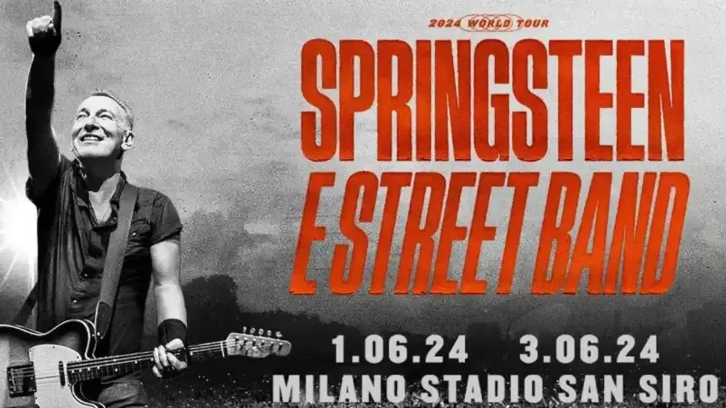 Bruce Springsteen and The E Street Band live in Italia