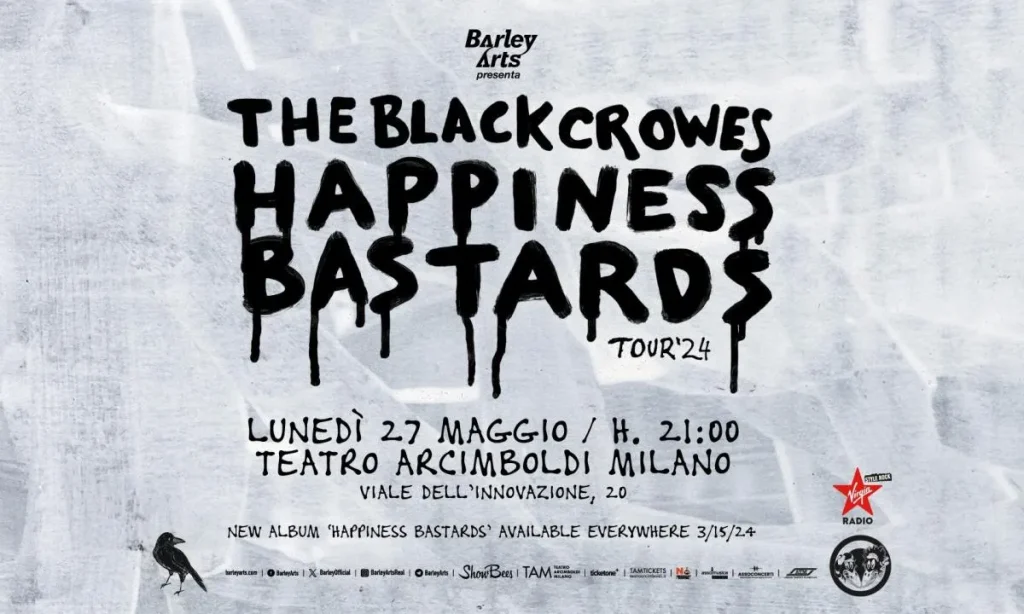 Black Crowes in Italia
