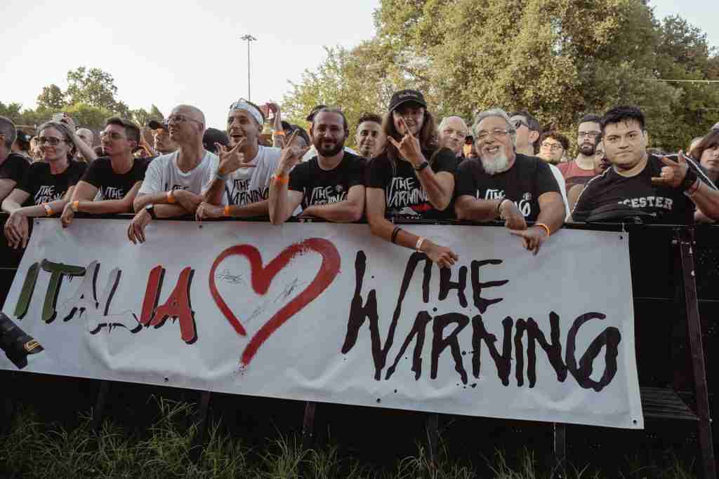 The Warning live Bologna 2024