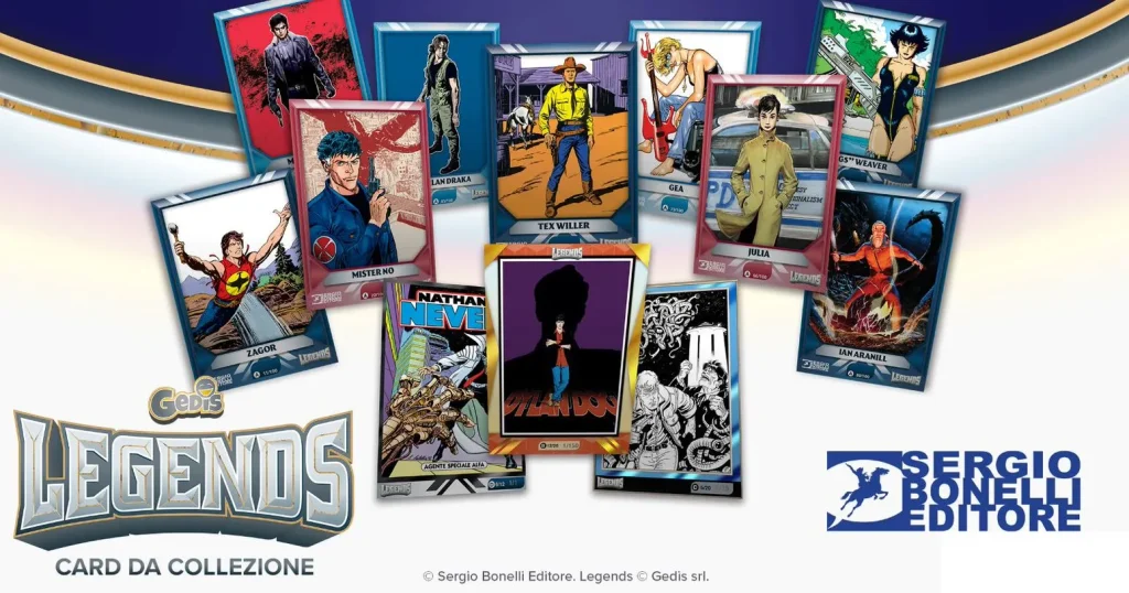Collezione LEGENDS: carte quotate oltre 500 euro