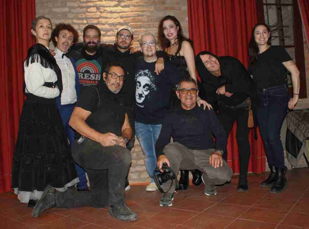 Francesco e lo staff