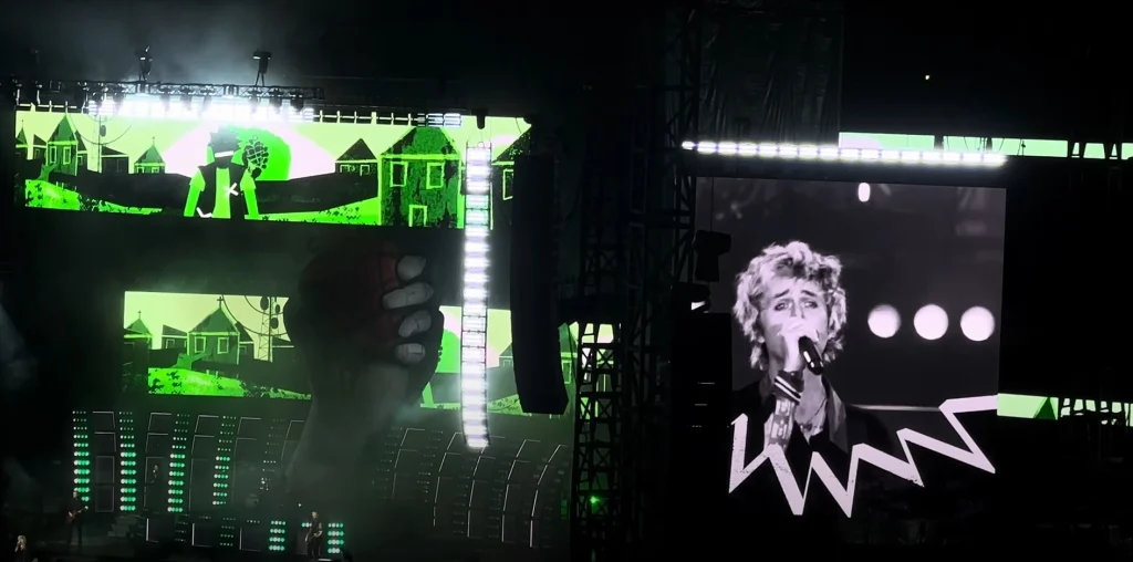 Green Day live Melbourne