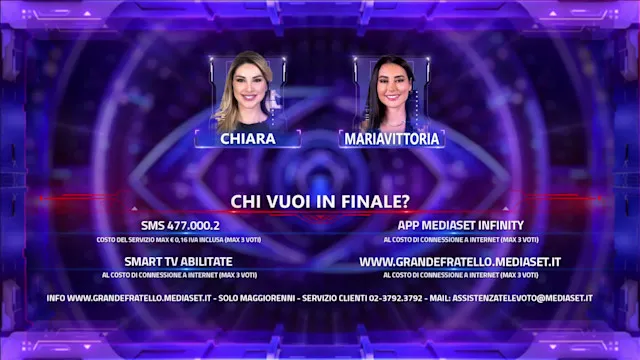 Chiara e Mariavittoria in nomination per la finale del Grande Fratello 18