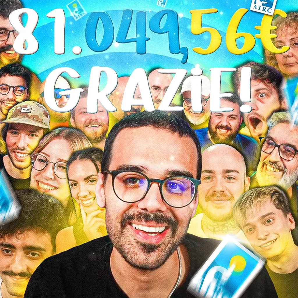 Dario Moccia e la maratona Twitch per AIRC 2025: raccolti oltre 80.000 euro