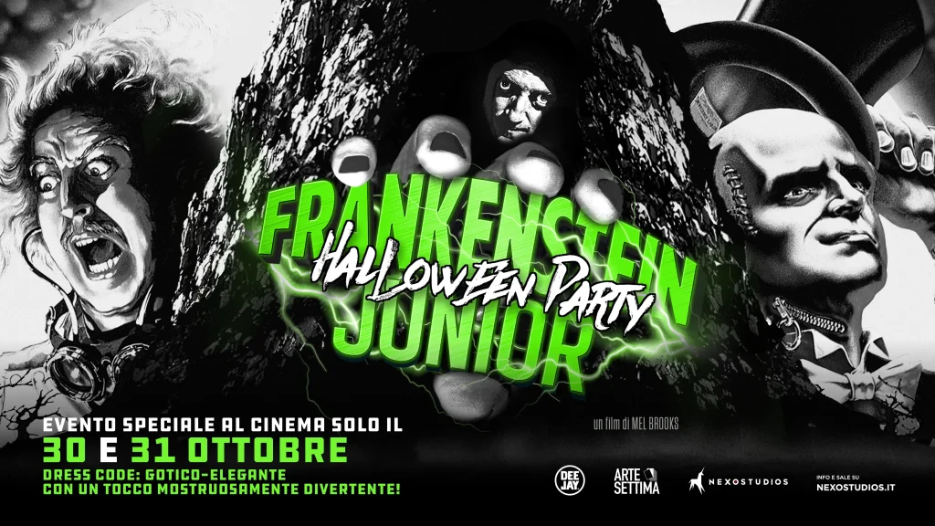 Frankenstein Junior Halloween Party 2025 cinema Italia