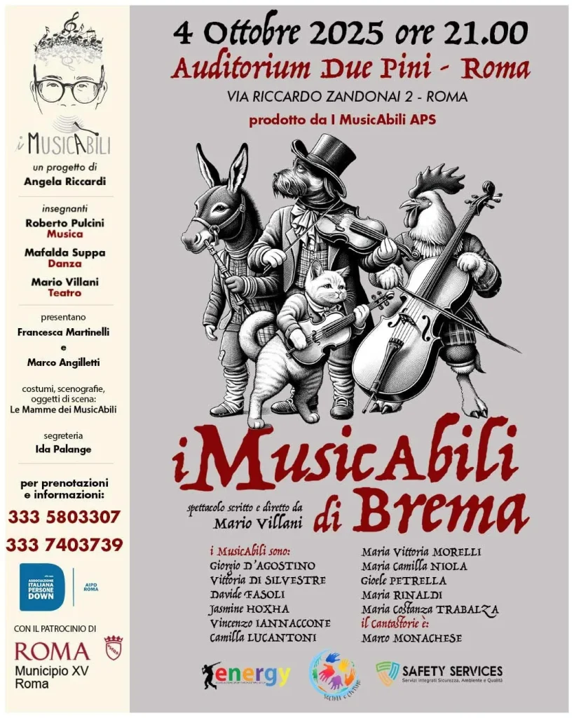 I MusicAbili di Brema a Roma all’Auditorium Due Pini