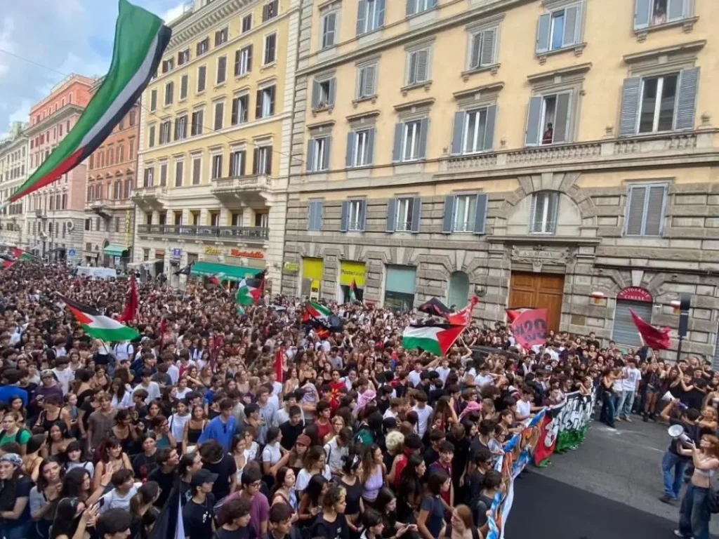 sciopero generale Palestina manifestazioni Italia 22 settembre 2025