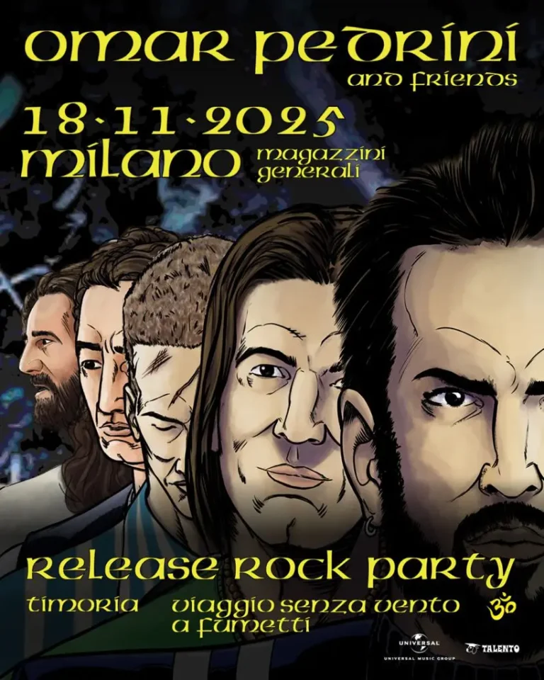 Omar Pedrini Viaggio Senza Vento Live Lucca