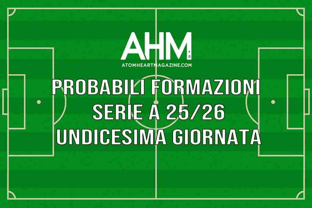 Probabili formazioni undicesima giornata