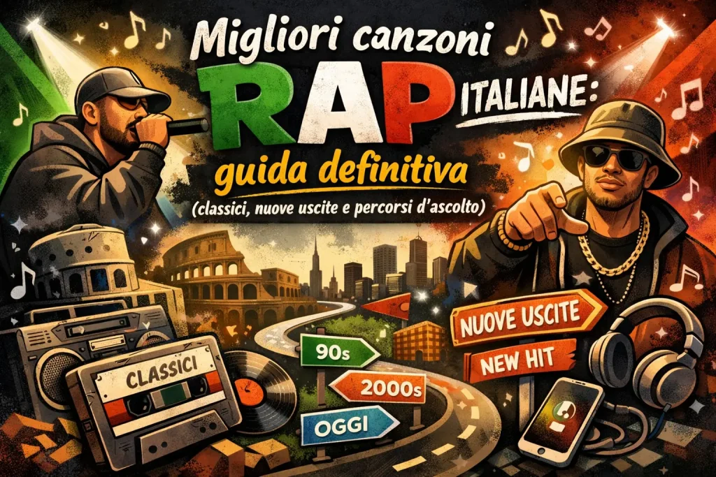 Migliori canzoni rap italiane: guida definitiva
