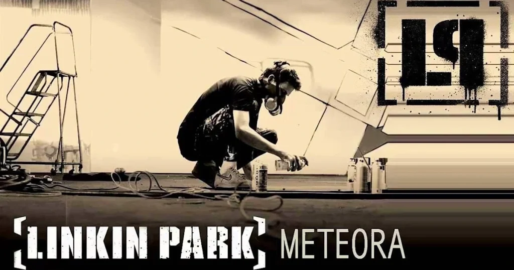 Copertina dell'album Meteora dei Linkin Park (2003), che contiene il singolo Somewhere I Belong