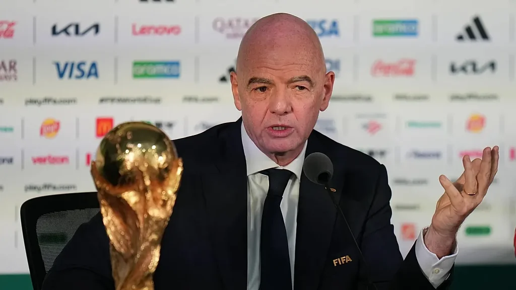 Gianni Infantino presidente della FIFA