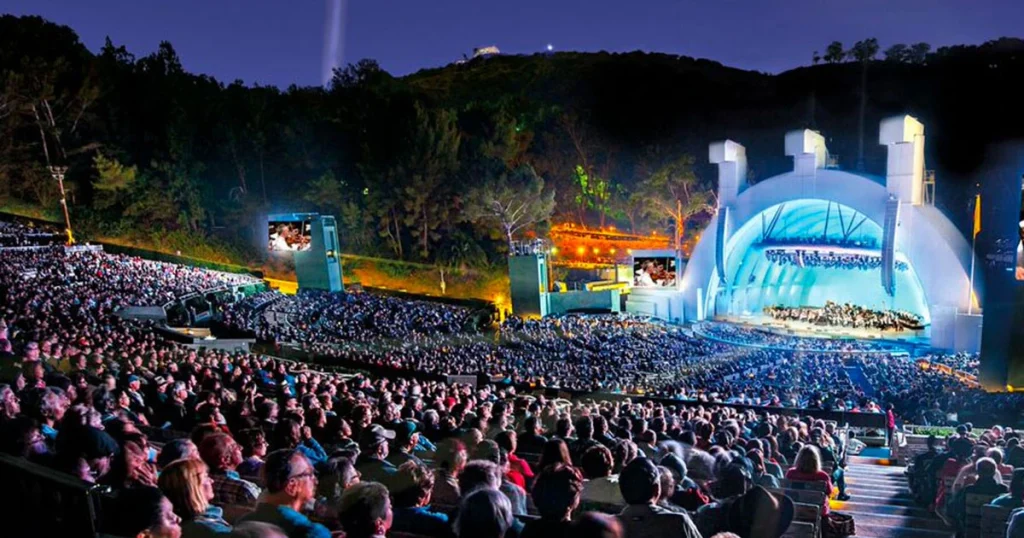 Hollywood Bowl di Los Angeles, sede dei concerti di Miley il 16 e 18 ottobre 2026