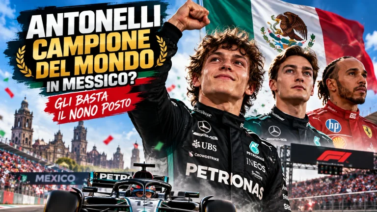 Antonelli campione del mondo in Messico? Gli basta il nono posto
