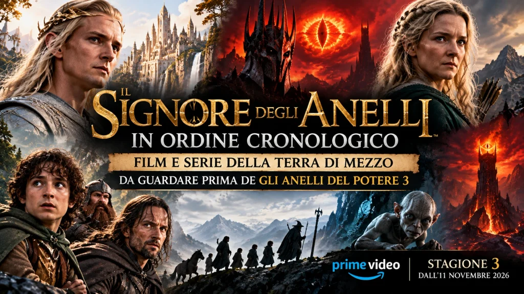 Il Signore degli Anelli in ordine cronologico