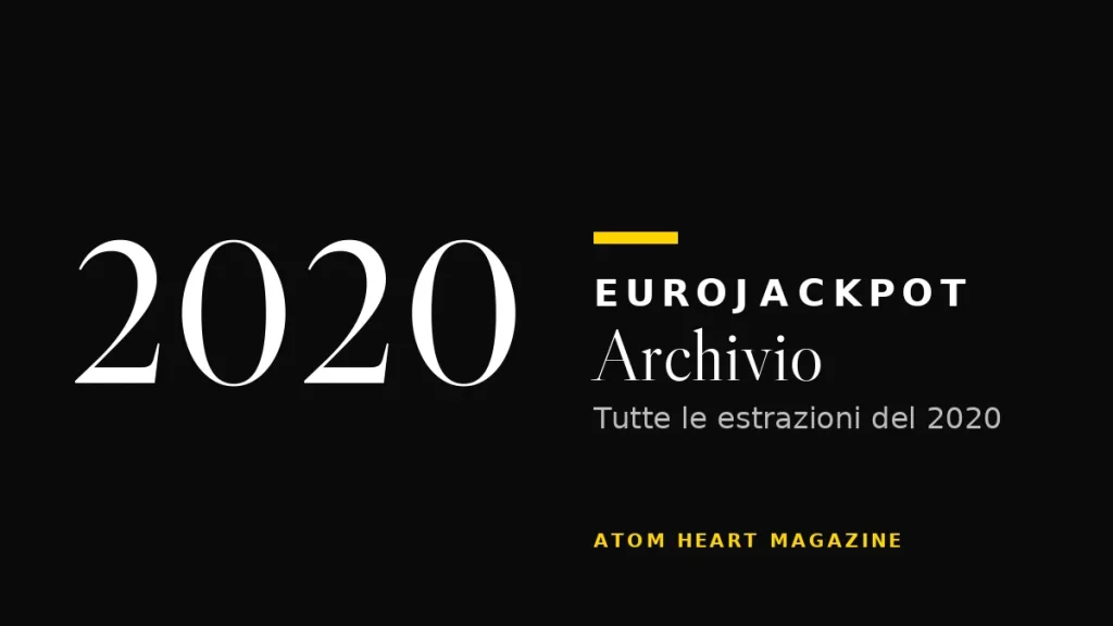 Archivio Eurojackpot 2020
