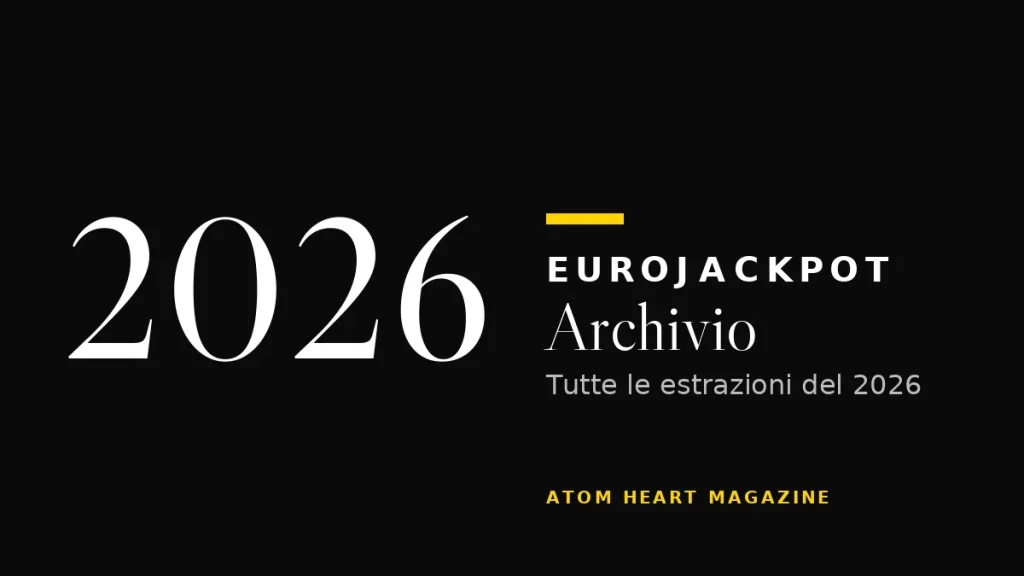 Archivio Eurojackpot 2026