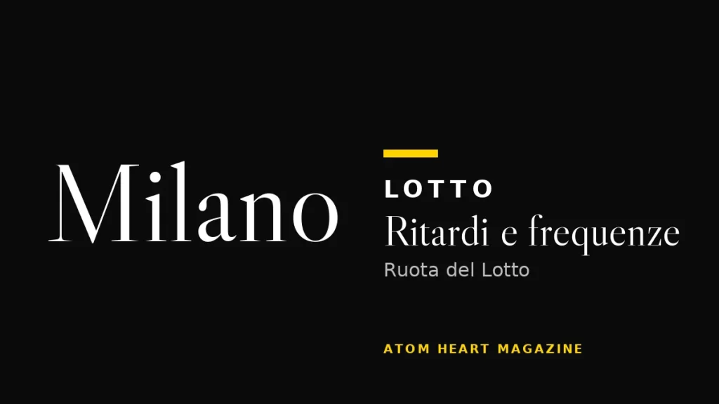 Ruota di Milano: ritardi e frequenze del Lotto