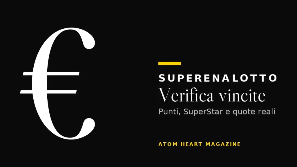 Verifica vincite del SuperEnalotto